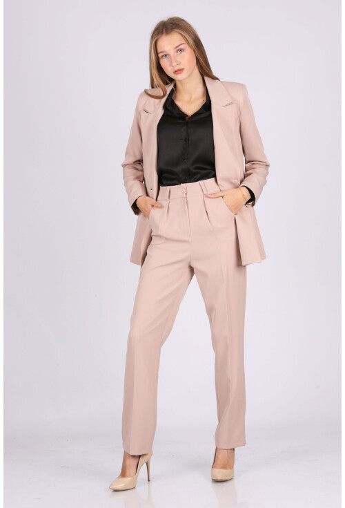 6536 Oversize Balazer Takım