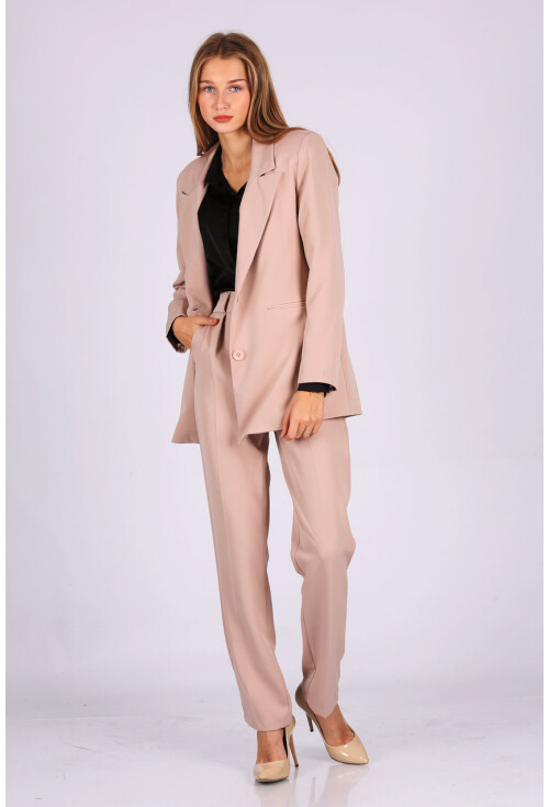 6536 Oversize Balazer Takım