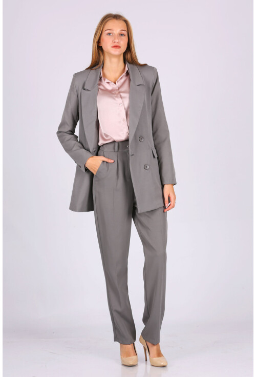 6536 Oversize Balazer Takım