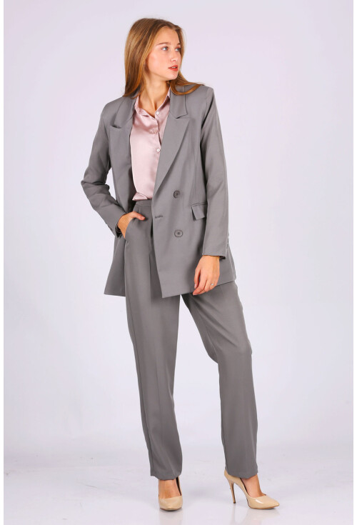 6536 Oversize Balazer Takım