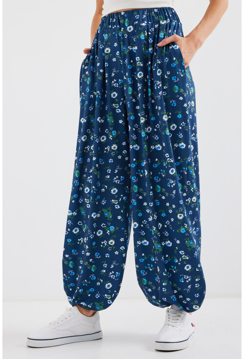 6665 Patterned Shalwar Pants