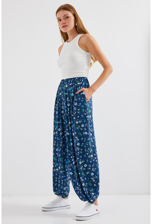 6665 Patterned Shalwar Pants