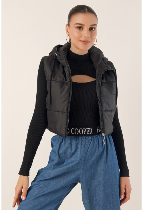 6789 Crop Şişme Yelek