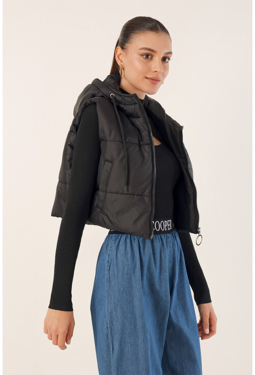 6789 Crop Şişme Yelek