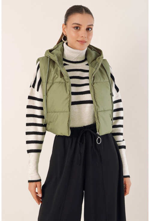 6789 Crop Şişme Yelek