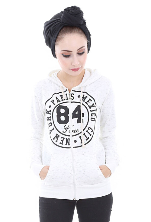 8100 Kapşonlu Tesettür Sweatshirts
