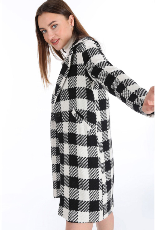 9083 Oversize Kaşe Kaban
