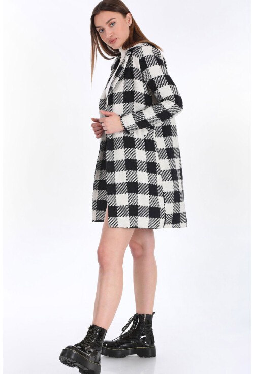 9083 Oversize Kaşe Kaban
