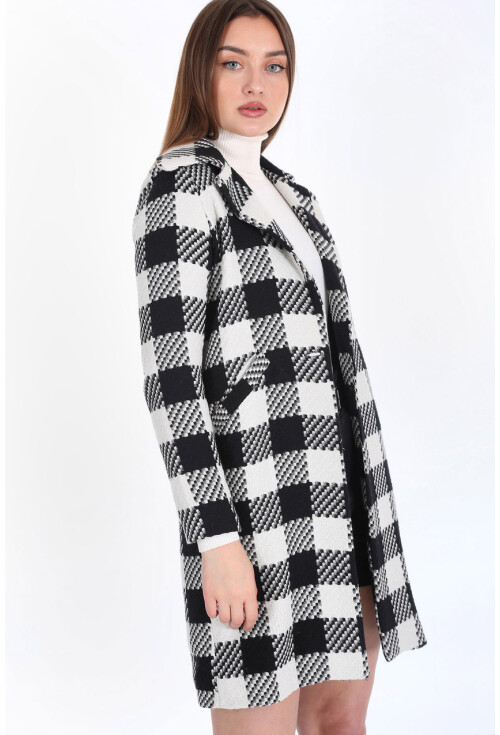 9083 Oversize Kaşe Kaban