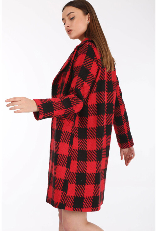 9083 Oversize Kaşe Kaban