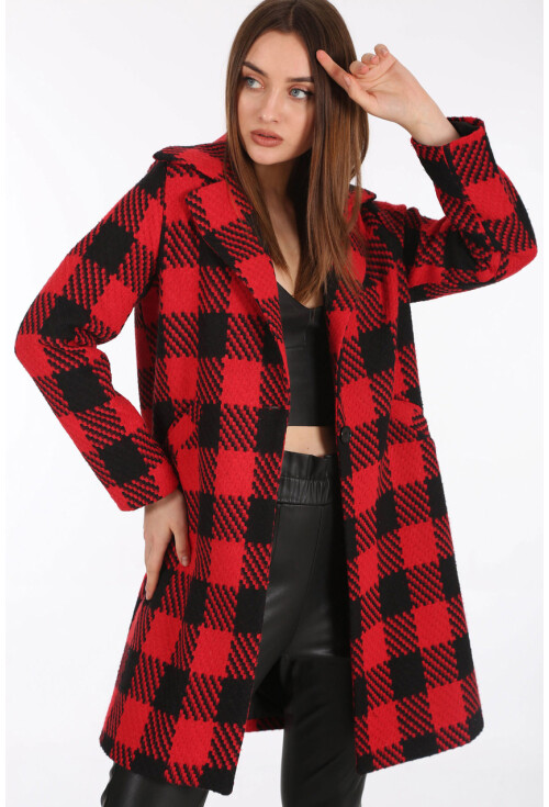 9083 Oversize Kaşe Kaban