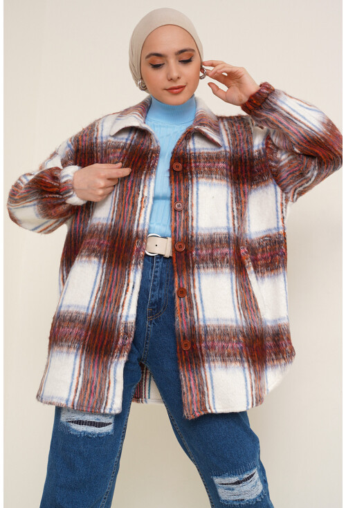 0678 Oversize Yünlü Ceket