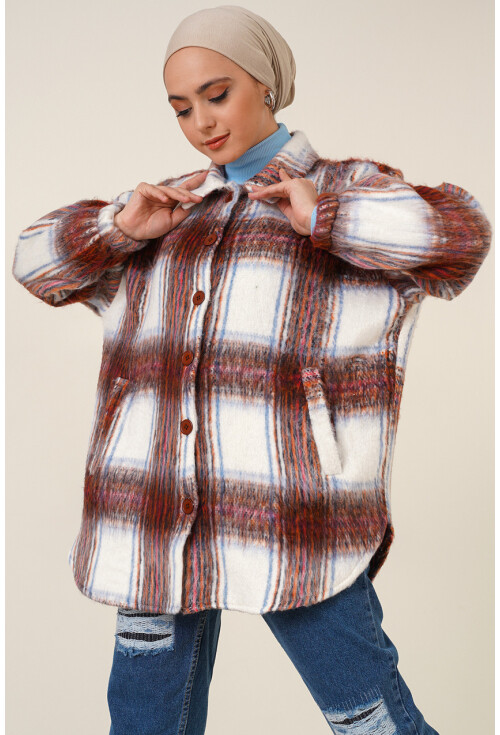 0678 Oversize Yünlü Ceket