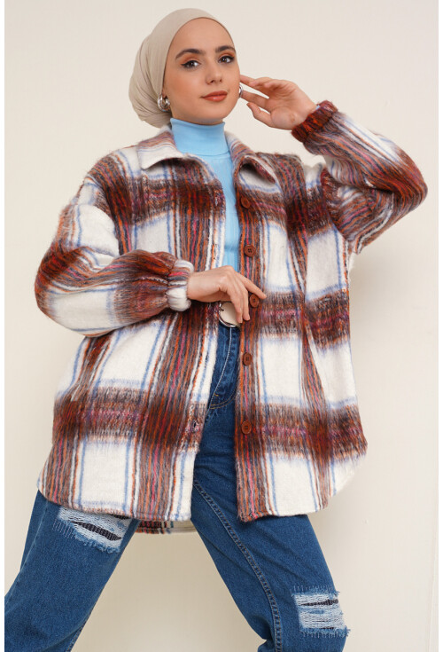 0678 Oversize Yünlü Ceket