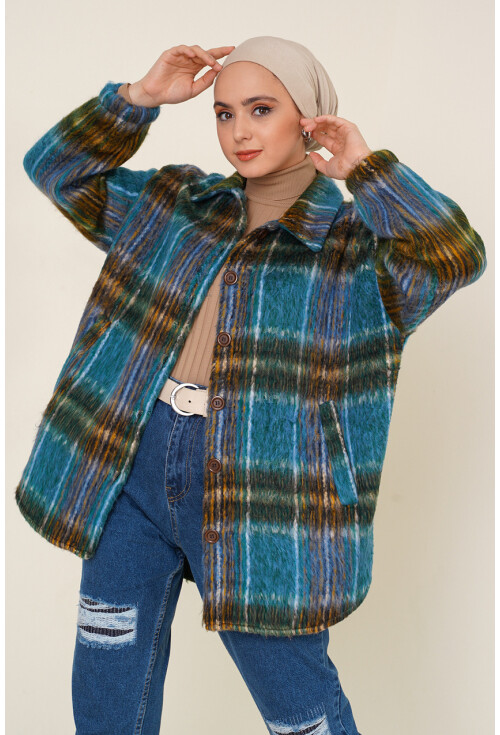 0678 Oversize Yünlü Ceket