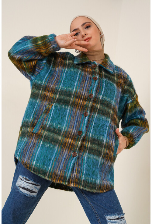 0678 Oversize Yünlü Ceket