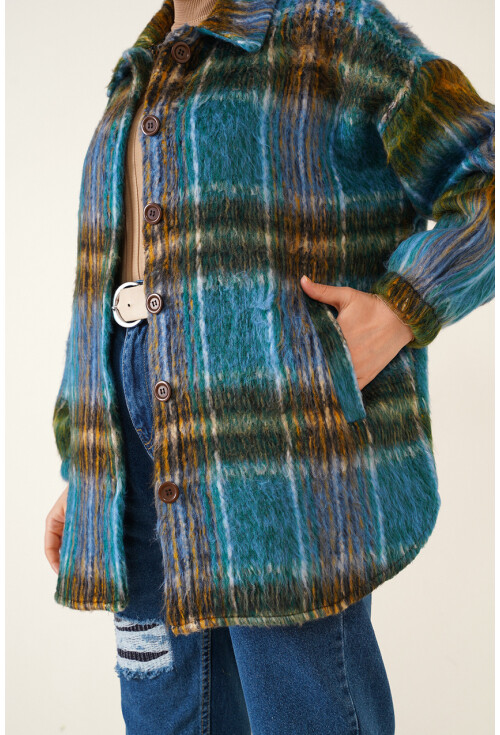 0678 Oversize Yünlü Ceket