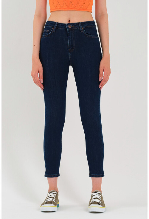 10410 Yüksek Bel Kot Pantolon