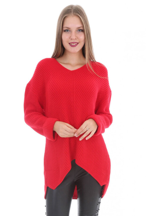 15433 V YAKA TRİKO KAZAK