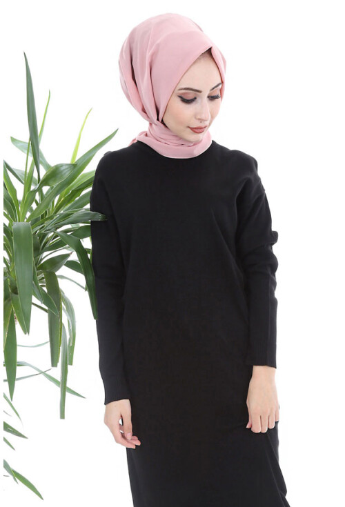 15507  TRİKO TESETTÜR ELBİSE