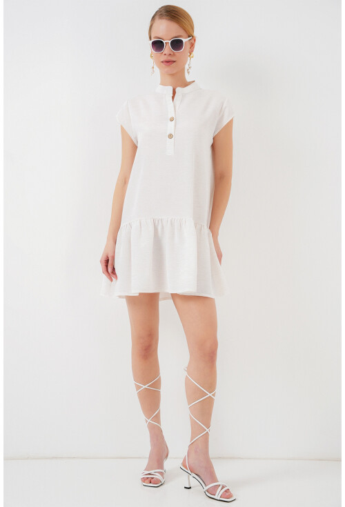 2425 Linen Mini Dress