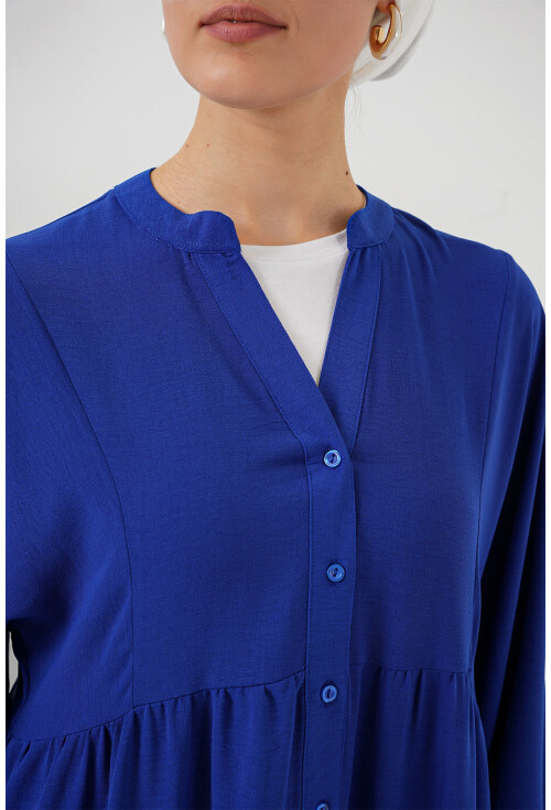 2527 Kadın Uzun Tesettür Elbise