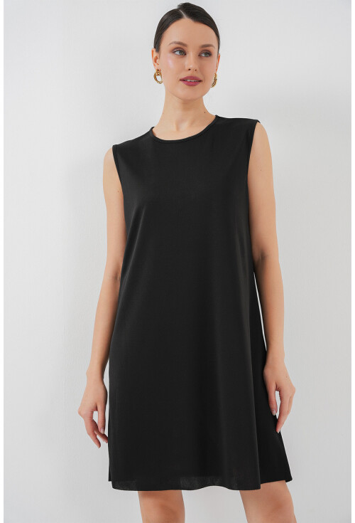 2535 Kolsuz Midi Elbise Astarı İçlik Jüpon