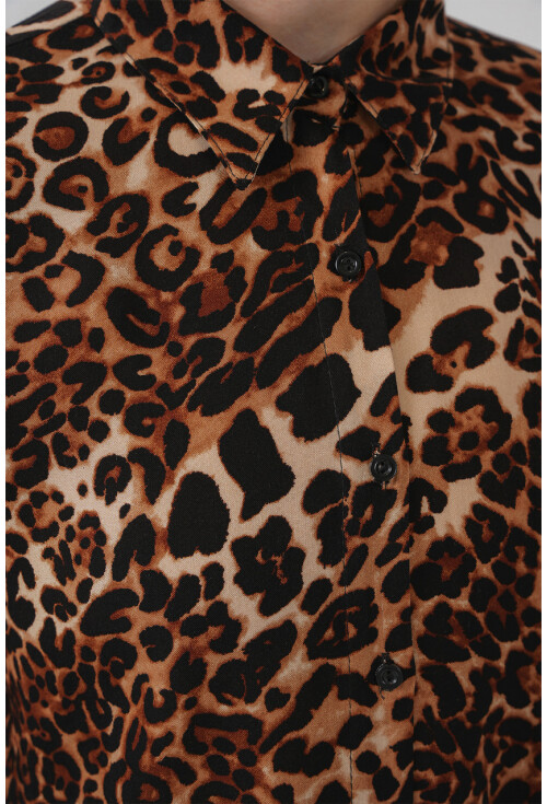 3721 Grafik Desenli Gömlek