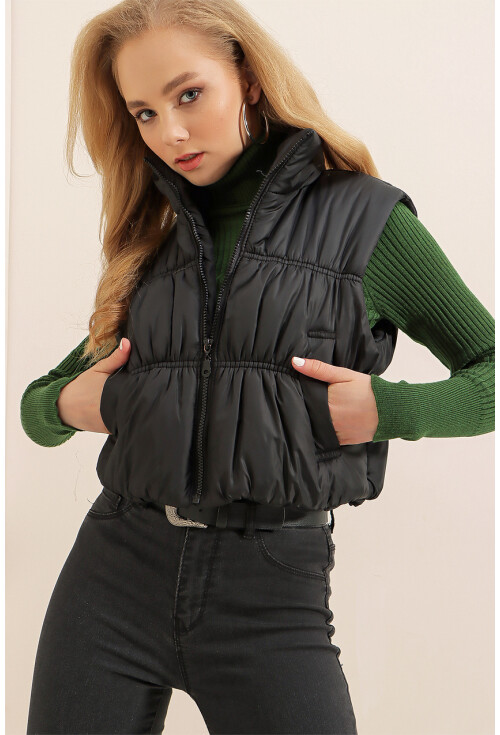 5149 Crop Şişme Yelek