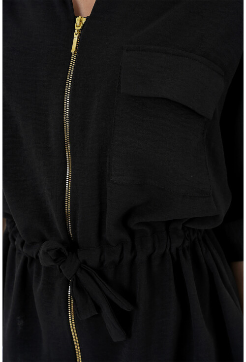 Fermuarlı Kadın Gömlek 0721