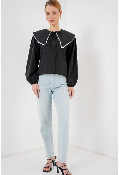 Kadın Bebe Yaka Gömlek 20314