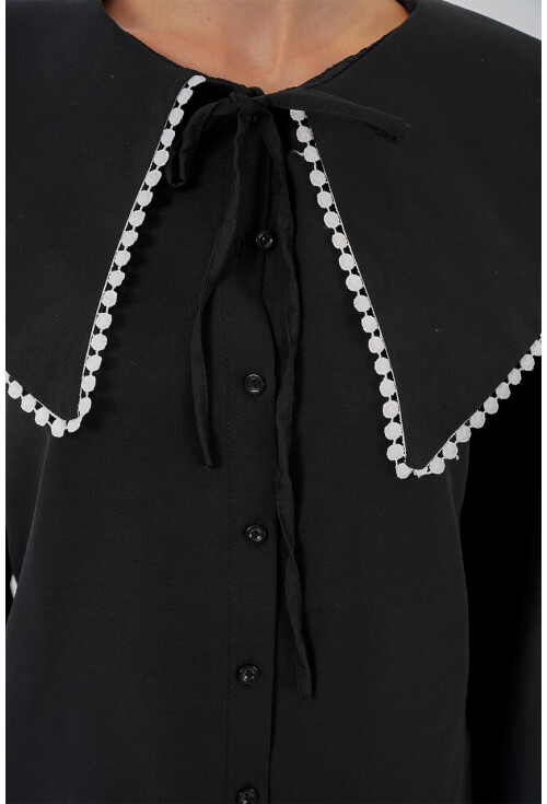 Kadın Bebe Yaka Gömlek 20314