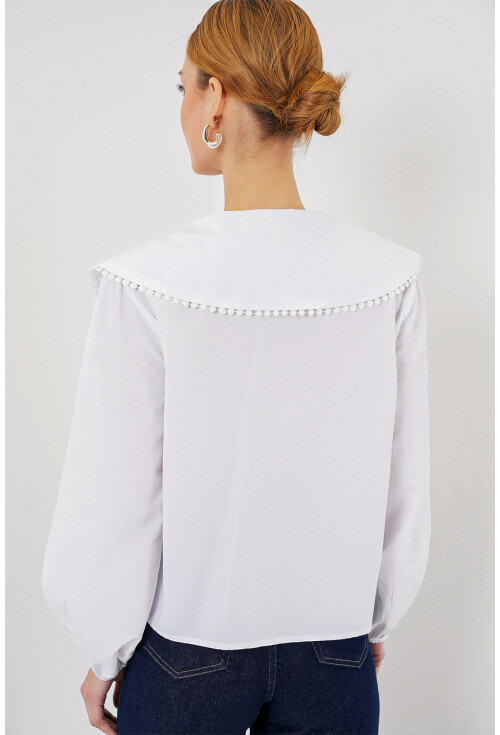 Kadın Bebe Yaka Gömlek 20314