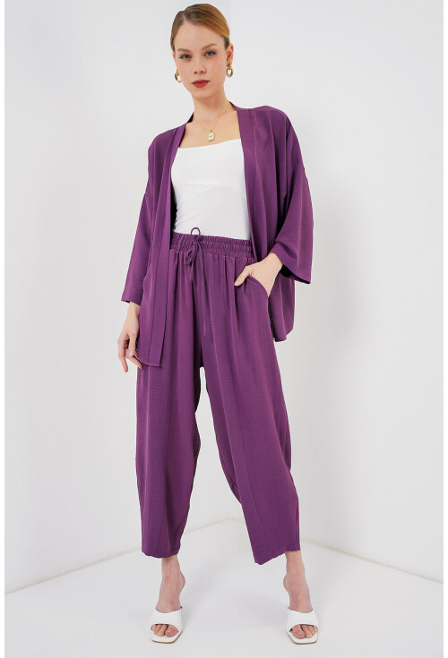 Kadın Kimono İkili Takım 6693