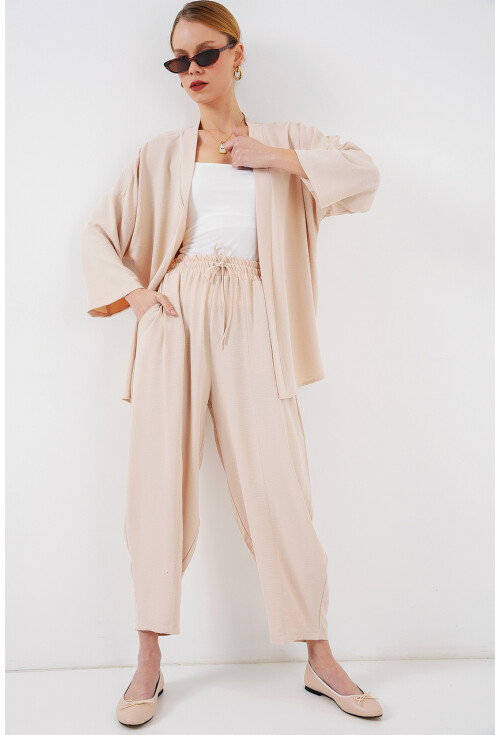 Kadın Kimono İkili Takım 6693