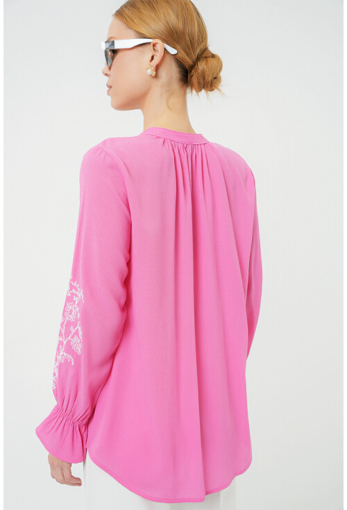 Kadın Nakışlı Örme Bluz 941