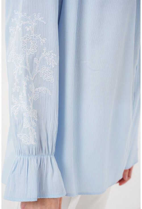 Kadın Nakışlı Örme Bluz 941