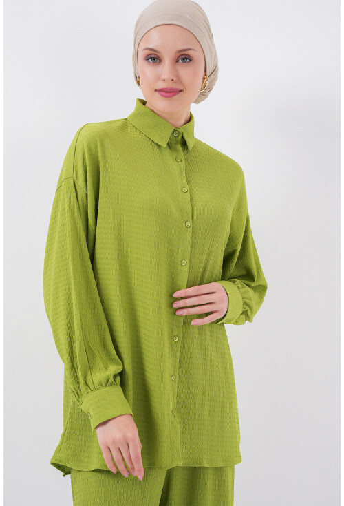 Kadın Örme Tesettür Alt Üst Takım 6711