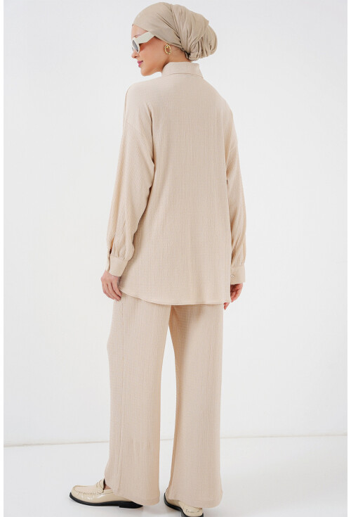 Kadın Örme Tesettür Alt Üst Takım 6711