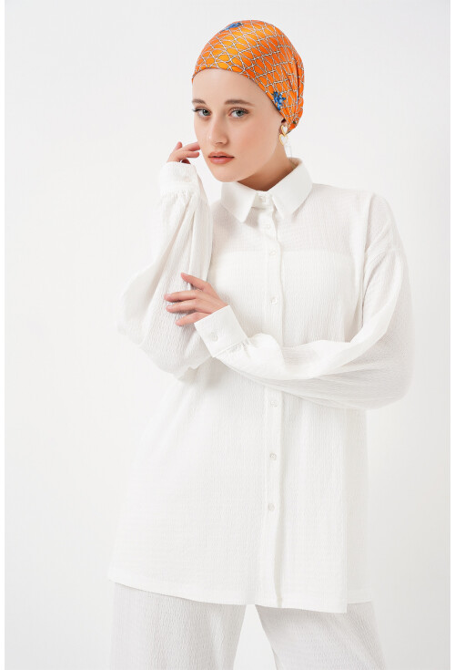 Kadın Örme Tesettür Alt Üst Takım 6711