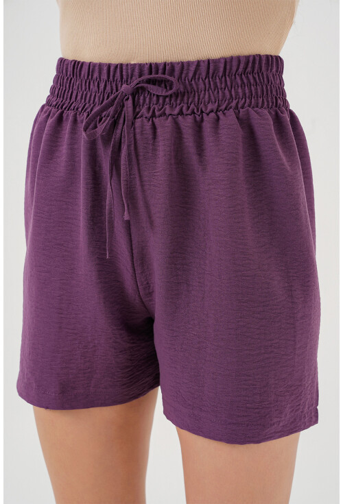 Kadın Rahat Kalıp Şort 5327