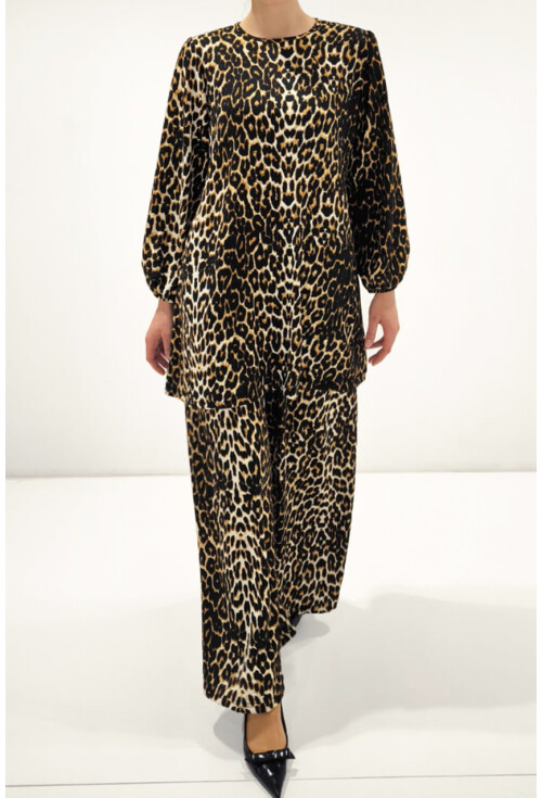 Kadın Tunik Pantolon Alt Üst Takım 6663