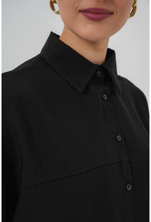 Kadın Uzun Oversize Gömlek 5965