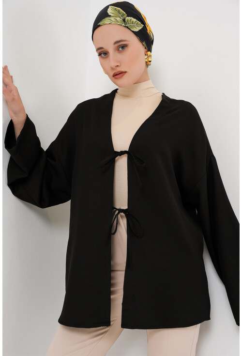 Keten Tesettür Kimono 5968