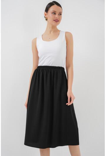 8039 Uzun Etek Astarı Jüpon