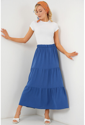 Kadın Ayrobin Uzun Etek 8048