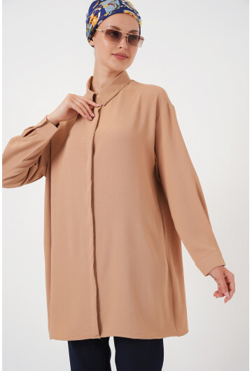 Kadın Uzun Gömlek Tunik 5945