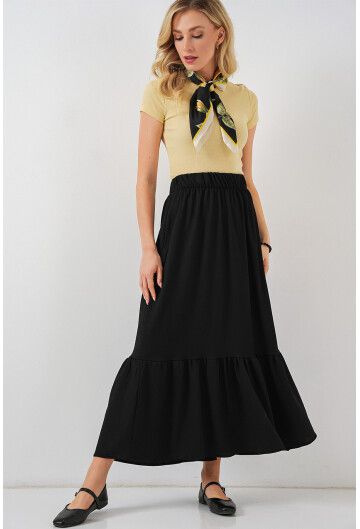 1886 Uzun Örme Etek