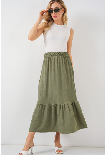 1886 Uzun Örme Etek