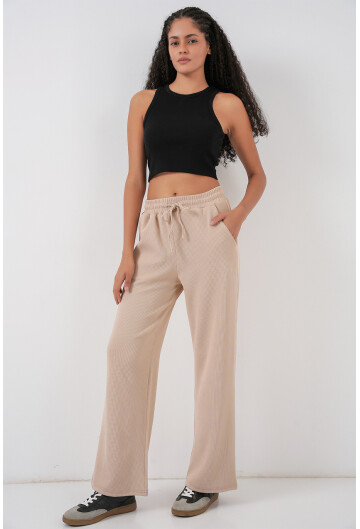 Kadın Fitilli Pantolon 30053